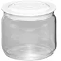 Glasbehälter Rommelsbacher JG05 0,5 l hitzebeständig mit Deckel für Joghurtbereiter JG60