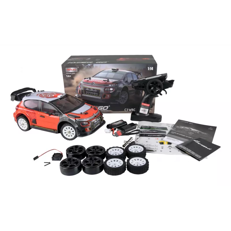Amewi C3 WRC Funkgesteuertes (RC) Modell Rallye-Auto Elektromotor 1:14