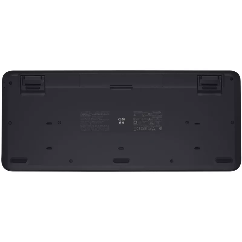 Logitech Signature K650 - Tastatur - Kabellos - Bluetooth 5.1 - QWERTY - Spanisch - Graphit (920-010917)