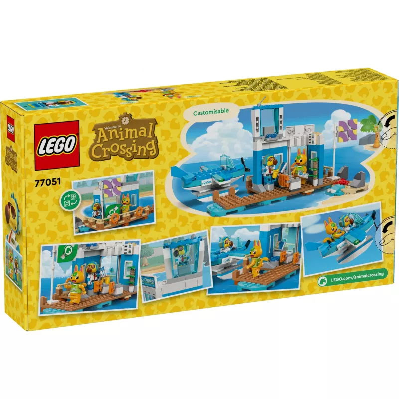 Konstruktionsspielzeug LEGO 77051 Animal Crossing: Fliegen mit Dodo Airlines Set, LEGO Marke, Modell 77051