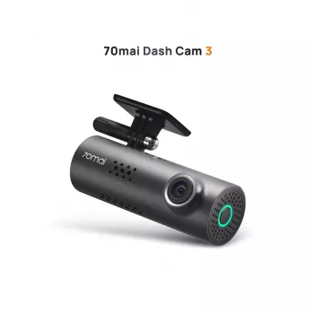 70mai M200 Dashcam, 1080p Full HD 1920×1080, H.265, 60 fps, 300 mAh Batterie, Wi-Fi, microSD bis 128 GB, Blende f/1.8, schwarz