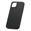 Hülle Baseus iPhone 15 Pro Max Fauxther Series Schwarz — schützende Hartschale, Finish aus Kunstleder