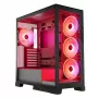 PC-Gehäuse MODECOM Volcano SPACE APEX ARGB Midi Tower, gehärtetes Glas, USB-C, unterstützt ATX/microATX/Mini-ITX, GPU bis 430 mm, CPU-Kühler bis 180 mm