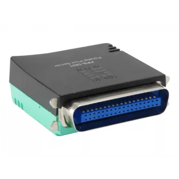 LevelOne Parallel-Printserver, Schwarz, Grün, Aktivität, Link, Strom, Status, Taiwan, Ethernet LAN, IEEE 802.3, IEEE 802.3u, 10,100 Mbit/s