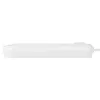 Steckdosenleiste MACLEAN MCE394W — 3 Steckdosen, 3×USB 2,1A, 110–240V AC, 2500W, 1,5 m Kabel, weiß