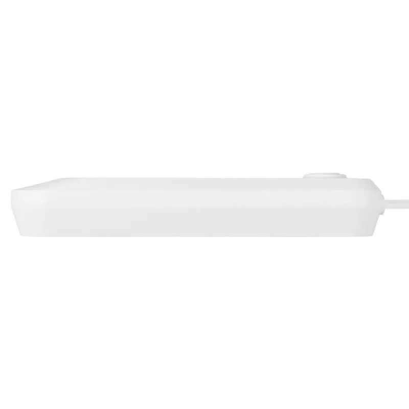 Steckdosenleiste MACLEAN MCE394W — 3 Steckdosen, 3×USB 2,1A, 110–240V AC, 2500W, 1,5 m Kabel, weiß