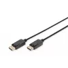 Anschlusskabel DisplayPort mit Verriegelung 1080p 60Hz FHD Typ DP / DP M / M schwarz 3m