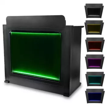 DNA DJ BOOTH BK DJ-Station mit beleuchtetem Board
