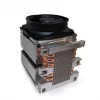 Cooler Inter-Tech B-14 Processor 8 cm Schwarz Silver