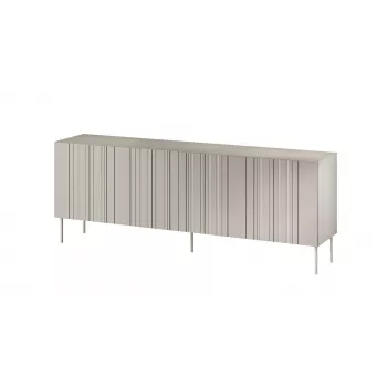 Kommode Cama Meble ISLA 2000x400x750 mm, cashmere matt, Spanplattenkorpus