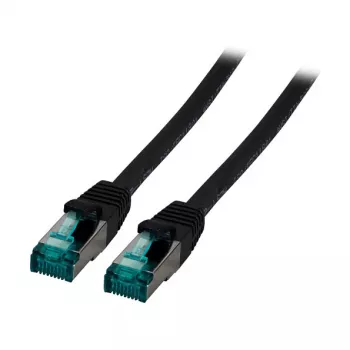 EFB-Elektronik RJ45-Patchkabel Cat.6A S/FTP LSZH schwarz 10m Hersteller: EFB Elektronik (MK6001.10B)