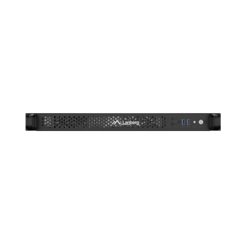 Rack-Gehäuse Lanberg SC01-3001-10B 1U Schwarz 4 Lüfter