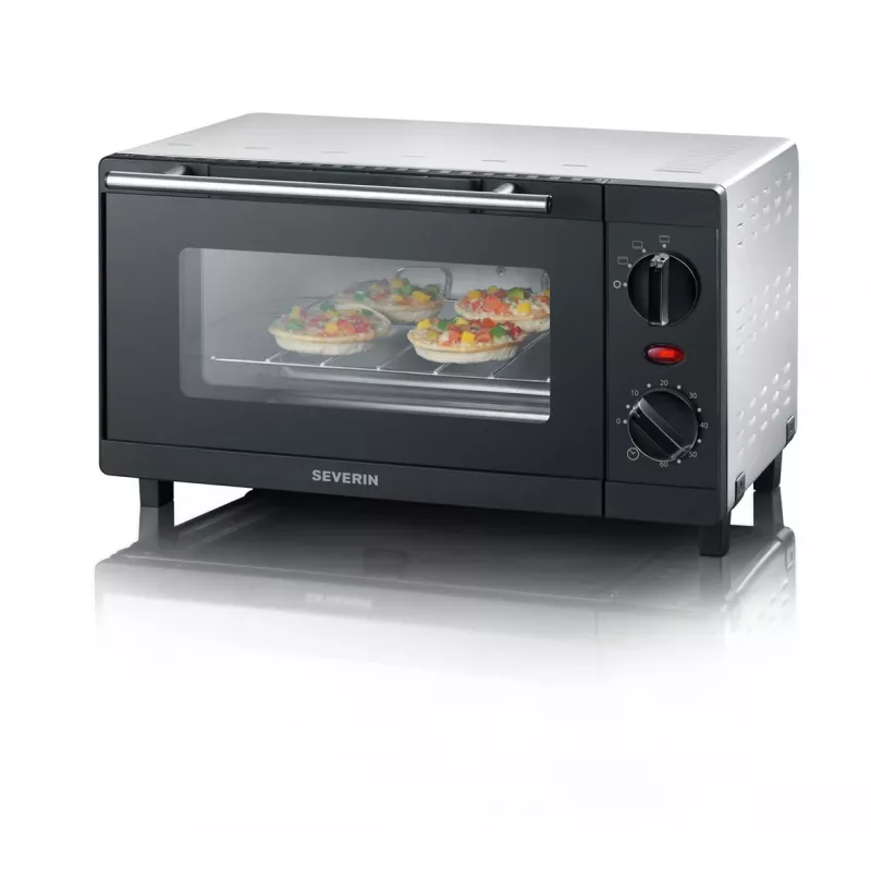 Mini-Backofen Severin TO 2052 9L 800W Schwarz Grill