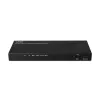 Lindy 4 Port HDMI 8K60 Splitter mit Audio, HDMI, 4x HDMI, 3,5 mm, 7680 x 4320 Pixel, Schwarz, Metall