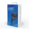 FM-Transmitter SAVIO TR-14 Bluetooth USB, FM 87,6–107,9 MHz, MicroSD, USB-C, 12 V Autostrom