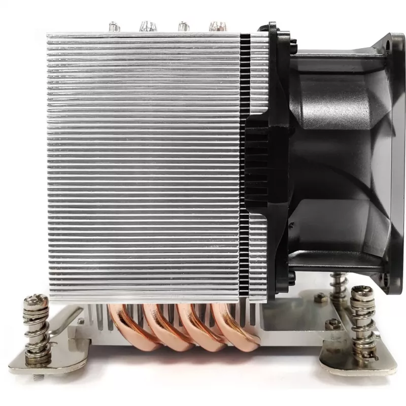 Inter-Tech A-35 Prozessorkühler 8 cm Aluminium – Schwarz (88885512)