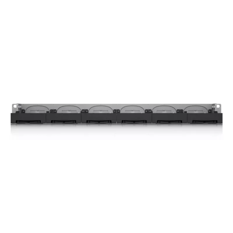 Rack-Einlegeboden Ubiquiti UACC-AI-Port-RM Schwarz Grau Polycarbonat Stahl