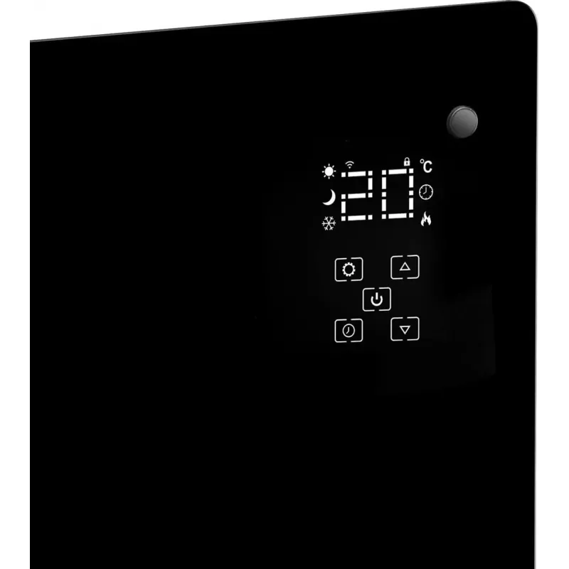 Carruzzo Q20F1 Glasheizung schwarz