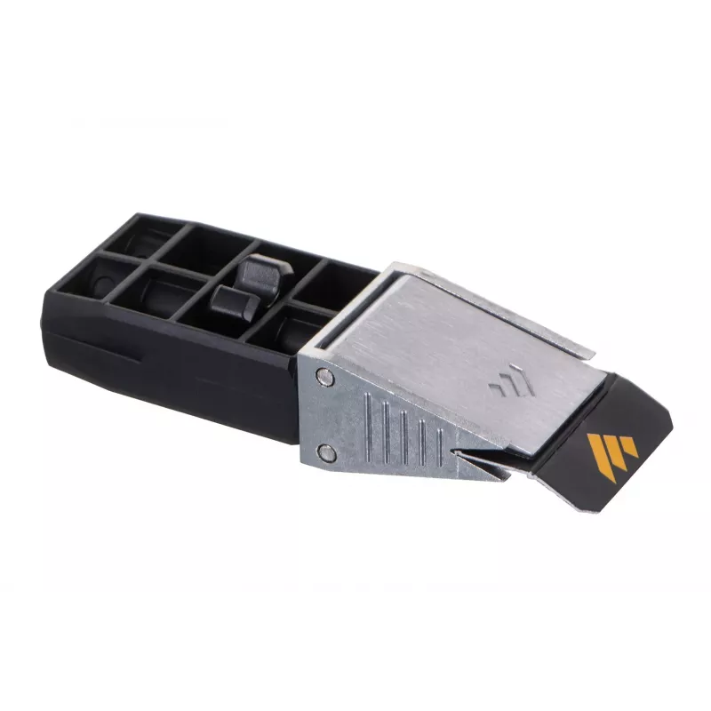 Messerschärfer Work Sharp Precision Adjust 09DX164 einstellbarer Winkel mit Keramik-Abziehstab, Diamantplatten, schwarz, 243,8×165,1×143,3 mm