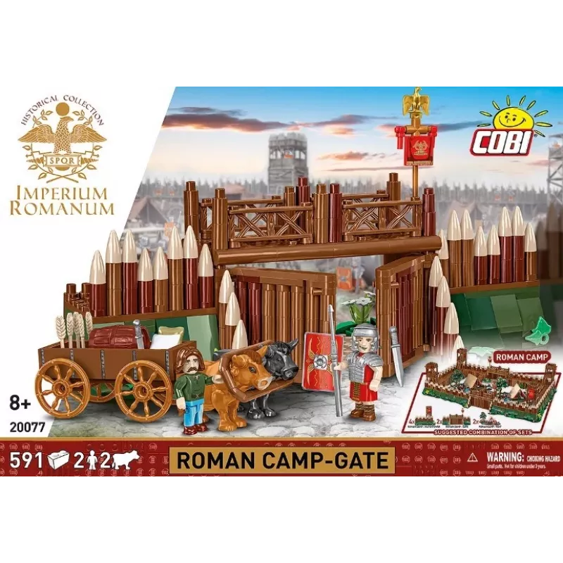 Cobi Bauset Imperium Romanum — Römisches Lagertor, 591 Teile