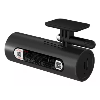 70mai M200 Dashcam, 1080p Full HD 1920×1080, H.265, 60 fps, 300 mAh Batterie, Wi-Fi, microSD bis 128 GB, Blende f/1.8, schwarz