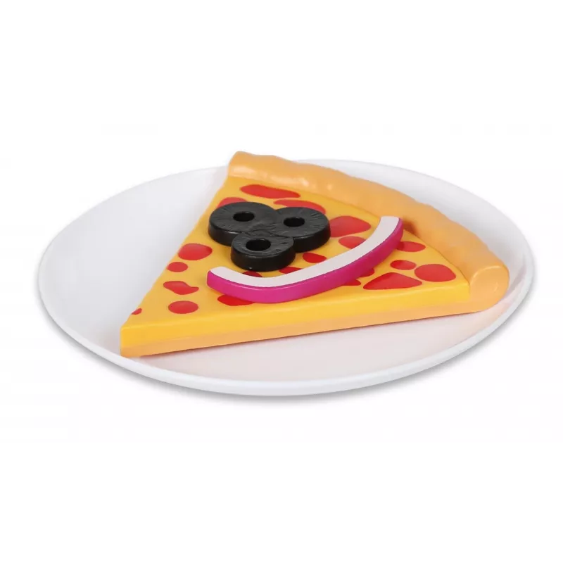 Magnetisches Pizza-Set, MALIK MalBlo Magnetic, Spiellebensmittel-Rollenspielzeug, magnetische Stücke