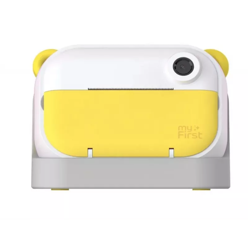 Digitale Kinderkamera Xrec myFirst Insta Wi, Modell FC2402SA-YW01, für Kinder ab 3 Jahren, 232 g, grau/weiß/gelb