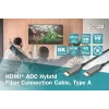 HDMI AOC Hybrid-Glasfaserkabel Digitus AK-330126-300-S