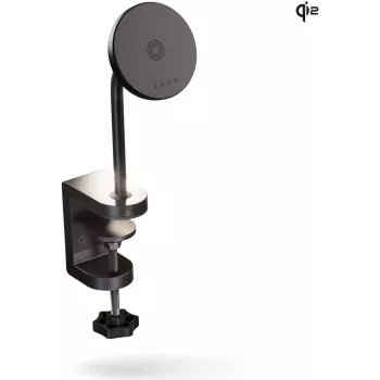Kabelloses Ladegerät Zens Mount Pro 2 15W mit Netzteil — Zens Mount Pro 2 15W kabelloser Ladeständer