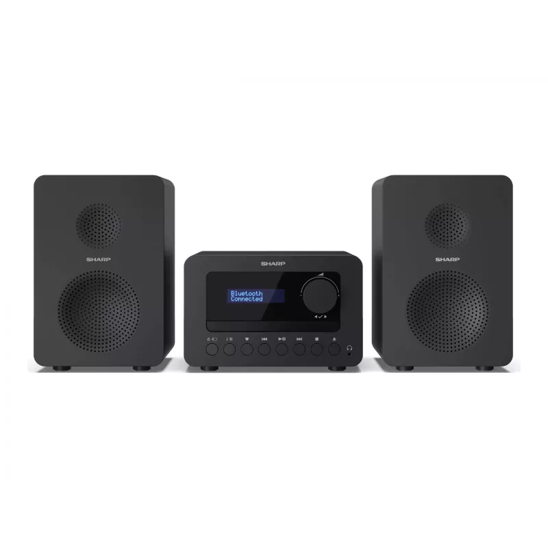 Sharp TOKYO FM Hi-Fi Micro System | XL-B514(BK) | AUX in | Bluetooth | CD-Player | FM-Radio