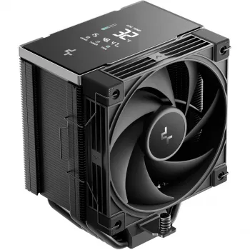 Luftkühler DeepCool AK700 Digital NYX, 120-mm-Lüfter, max. Luftdruck 5,13 mmH2O, 98×126×157 mm, schwarz