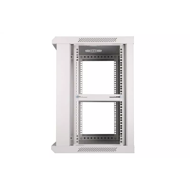 Extralink Rack-Wandschrank 12U 600x450 Grau wandmontiert