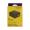 Audio-Konverter DeLOCK 63468 Schwarz