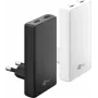 Goobay USB-C PD GaN Dual-Fast Charger 90° Flat 65 W schwarz - 2x -Anschlüsse (75725)