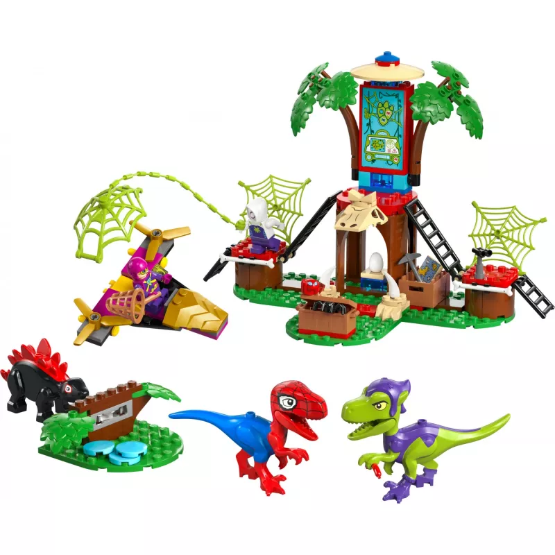 LEGO MARVEL 11200 Spidey und Gobbys Raptor-Schlacht im Baumhaus-Hauptquartier