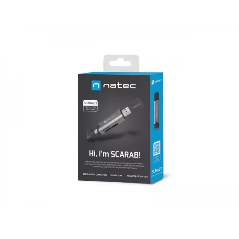 Kartenleser SCARAB 3 USB A/C SD/MICRO USB 3.