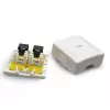 Kabelzubehör-Montagedose CAT6 UTP/2P NCAC-2U6-01 Gembird