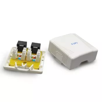 Kabelzubehör-Montagedose CAT6 UTP/2P NCAC-2U6-01 Gembird