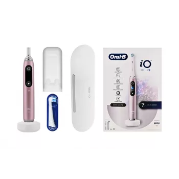 Oral-B iO9 Series 9 elektrische Zahnbürste, rosé Quarz