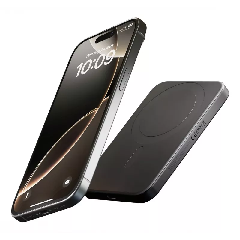 Magnetic Powerbank 5000mAh MagSafe/Qi2 schwarz