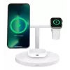 Belkin BoostCharge Pro Kopfhörer, Smartphone, Smartwatch Weiß USB Kabelloses Laden Schnellladen Innenbereich
