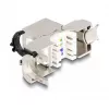 DeLOCK Keystone Modul RJ45-Buchse auf LSA Cat.6A STP mit Verriegelungsclip