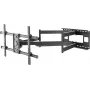Wentronic Goobay TV-Wandhalterung Pro FULLMOTION XLWideRange 43-90 Zoll Scherenarm schwenk-/neigbar (71197)