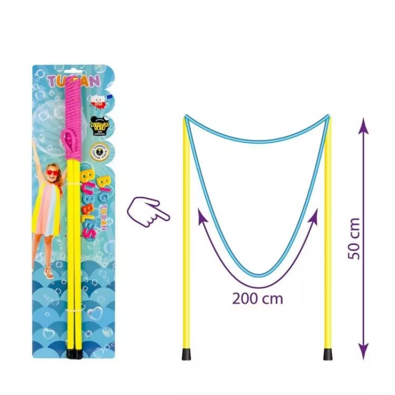 Seil für große Seifenblasen 50 cm
