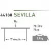 High Peak Campingtisch Sevilla 44180