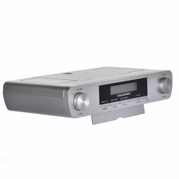 Küchenradio BLAUPUNKT KR14BT mit Bluetooth, UKW, LED-Anzeige, 2x0.8W, Netz/Batterie, grau