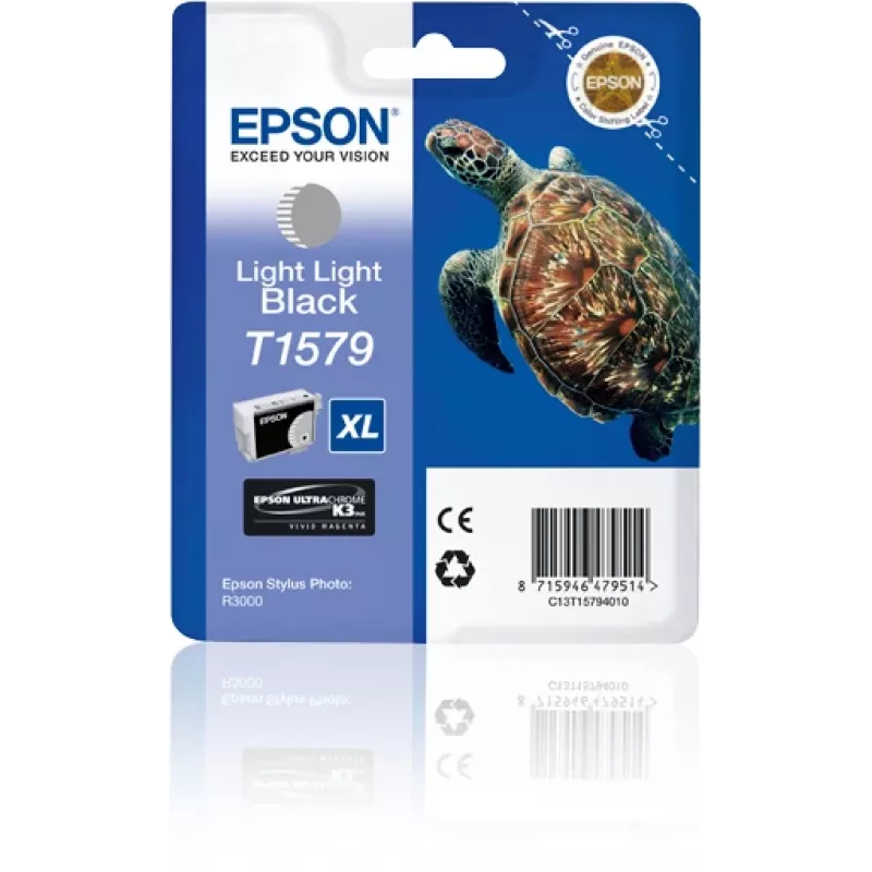 Cartridge Epson T1579 Light Light Schwarz C13T15794010