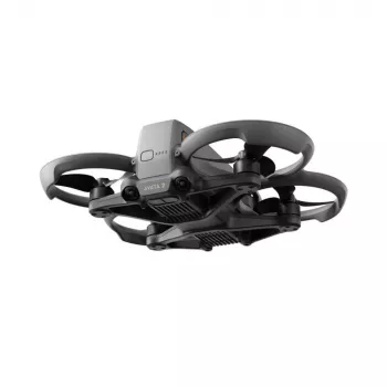 Drone DJI Avata 2 — maximale Reichweite 13.000 m, maximale Geschwindigkeit 27 m/s, 4 Rotoren, Schwarz (ohne Brille oder Fernsteuerung)