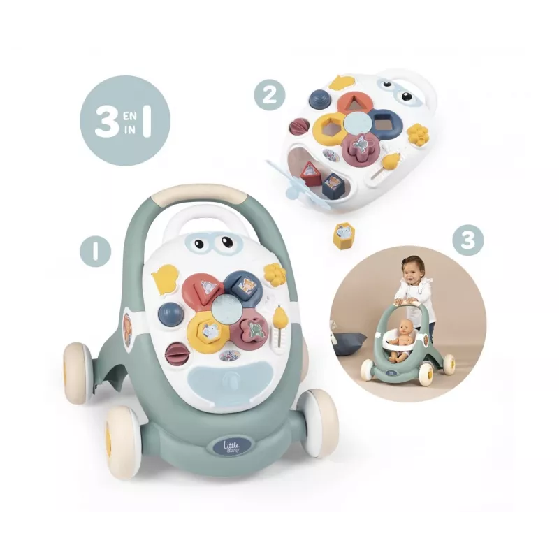 Smoby Dickie Little 3 in 1 Trotty Walker 12 Monate+