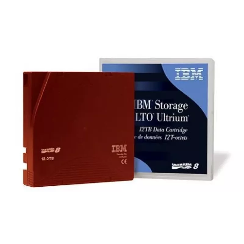 IBM Lenovo - LTO Ultrium 8 - 12 TB / 30 TB - Mit Barcode-Etikett